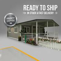 Casa Contenedor Modular de Acero de Diseño Personalizable Directo de Fábrica, Diseño Nuevo, Casas Contenedor de 3 Dormitorios