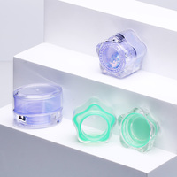 15g 30g Épais Vide Formes Spéciales Mignon Couleur Impression Décoratif Cosmétique PP Poudre Pot de Crème de Marque Privée