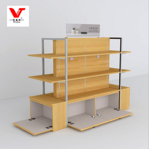 Sàn Gỗ Trang Điểm Nước Hoa Mỹ Phẩm Cửa Hàng Sơn Móng Tay Đứng Hiển Thị - Product Image 3