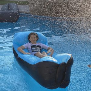 Music Festival <b>Sofa</b> Portable Camping Outdoor Lazy <b>Inflatable</b> <b>Sofa</b> Single Recliner Air <b>Sofa</b> - Product Image 2