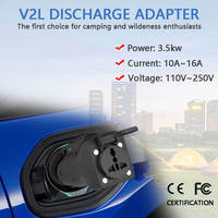 DIBOEV Socket Mg Marvel V2l Véhicule à Charge Câble Adaptateur Noir V5 IP65 Socket Outlet Factory Personnalisé 5 Jours 250V AC 60A