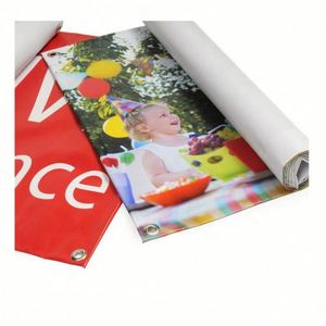 Bannière publicitaire en vinyle PVC d'extérieur 13oz 18oz, personnalisable avec logo, tailles 2x5, 2x8, 4x8FT, prix abordable, promotion 2024 - Product Image 3