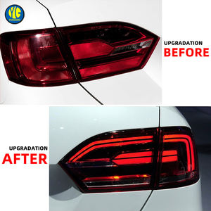 Conjunto de Faros Traseros YU GUANG para <span class=keywords><strong>Volkswagen</strong></span> VW Jetta Mk6 2012 2013 2014 con Actualización LED, Ensamblaje de Lámpara Trasera de Freno y Reversa - Product Image 4