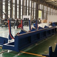 Mesin Pemotong Pipa CNC Otomatis LeadHan Laser dengan Teknologi Digital AI Cypcut untuk Profil Logam Pipa Baja Profesional