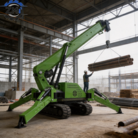 Grue araignée ZMT P-1139, 6 tonnes, 8 tonnes, diesel, autopropulsée, homologuée CE, hydraulique, sur chenilles, télescopique, avec stabilisateurs, hauteur de levage 30,5 m