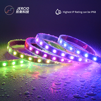 Bande lumineuse RGB LED blanche, smd 5050, 12v dc, 5m, ruban de lumière externe, éclairage Ip68, SM16703 / WS2811 / UCS1903 / XT1801