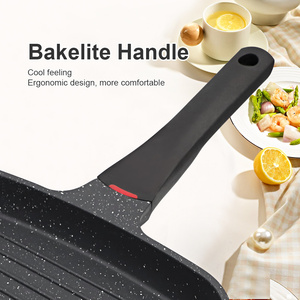 焼き付き防止コーティングステーキパン耐久性のあるキャストアルミグリルパン - Product Image 6