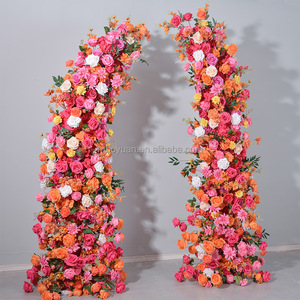 Arco <span class=keywords><strong>de</strong></span> Flores Artificiales con Protección Contra Sobrecargas, Producción Rápida en <span class=keywords><strong>7</strong></span> Días para Fondo <span class=keywords><strong>de</strong></span> Boda, Cabina <span class=keywords><strong>de</strong></span> Fotos y Fiestas - Product Image 6