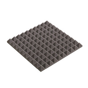 Panel de espuma negra absorbente de sonido para estudio de grabación en casa de buena calidad - Product Image 6