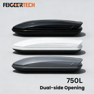 Feigeer Tech Accessoires Auto : Coffre de Toit Robuste et Étanche pour Transport de Bagages, Sport, Voyage et Stockage Extérieur - Product Image 1