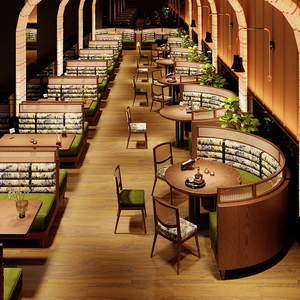 Muebles Comerciales al por Mayor, Juegos de Mesa y Sillas de Ratán y Madera <span class=keywords><strong>para</strong></span> <span class=keywords><strong>Restaurante</strong></span>, Personalizados <span class=keywords><strong>para</strong></span> Cafetería, Hotel, Sillas y Mesas <span class=keywords><strong>para</strong></span> Comedor - Product Image 1