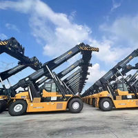 Reachstacker de conteneurs 45T XCS4541K, puissance 265 kW, conforme à la norme EU Stage V, prêt pour les opérations portuaires intensives et la logistique des terminaux de conteneurs