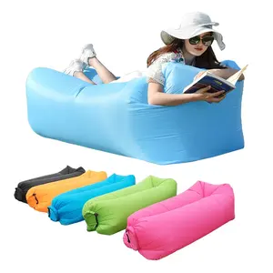 Outdoor einfache aufblasbare Air Lazy-Tasche 3-Jahreszeiten Sommer-Schlafsack für Erwachsene und Kinder