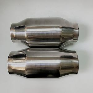2.5 "/3" <span class=keywords><strong>200</strong></span> <span class=keywords><strong>cellules</strong></span> <span class=keywords><strong>catalyseur</strong></span> métallique à haut débit convertisseur catalytique de course convertisseur catalytique Sport haute Performance - Product Image 2