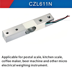 Celda de Carga de Tensión de Precisión 0.1% Serie <span class=keywords><strong>HTH</strong></span>, Sensor de Fuerza de Aluminio y Acero de 1kg a 5kg para Dispositivos de Pesaje Postal y de Cocina - Product Image 4