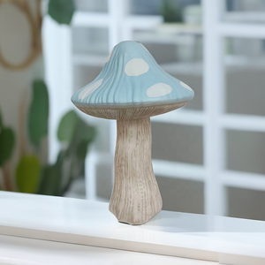 가을 가정 장식 농가 빈티지 플라스틱 버섯 센터 피스 테이블 토퍼 장식 - Product Image 6