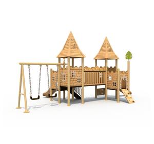 Equipo de parque de juegos al aire libre de alta calidad personalizado, equipo de parque de atracciones, casa de juegos para niños - Product Image 3