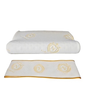 หมอนยางพารา100ระบายความร้อนด้วย100% แบบหรูหราหมอนยางพาราธรรมชาติสำหรับการป้องกันคอหมอนยางพาราท้องฟ้าไม่ยุบตัว - Product Image 6