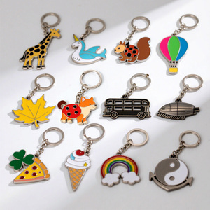 Ensemble de porte-clés pour couple - Noms et date personnalisés - Design pour lui et pour elle - Cadeau d'anniversaire - Product Image 4