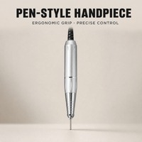 Lime à ongles sans fil 45000 tr/min rechargeable, finition irisée, portable, électrique, personnalisation des couleurs OEM