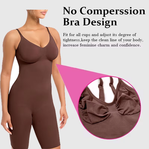 ชุดกระชับสัดส่วนไร้รอยต่อสำหรับผู้หญิงไซส์ใหญ่ แบบโคลอมเบีย ช่วยกระชับสัดส่วน บอดี้สูทแบบชิ้นเดียว ไร้รอยต่อ - Product Image 2