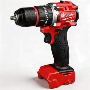 Taladro <span class=keywords><strong>Atornillador</strong></span> Inalámbrico <span class=keywords><strong>Milwaukee</strong></span> M-18 FUEL Sin Escobillas, Mandril Sin Llave de 1/2'', Taladro Eléctrico Compacto para Perforar Madera y Metal - Product Image 3