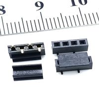 금도금 블랙 단일 행 SMD 유형 2.0mm 4 핀 PCB 소켓 커넥터 제조업체