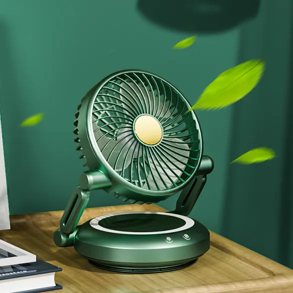 light portable usb mini air circulating fan electric rechargeable adjustable folding fan wall mounted fan for office travel