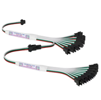 Mini amplificateur de signal TTL SPI 1 à 4/8 pour bande LED adressable WS2811 16703 SK6812, module de bande LED RGB, contrôleur 5-24V