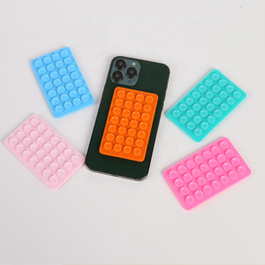 Casing & penyangga ponsel cangkir hisap silikon, perekat dengan layanan pemotong bersertifikat ROHS untuk dudukan perangkat seluler - Product Image 2