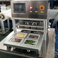 Machine d'emballage thermoformante haute vitesse avec unité de scellage de film en rouleau, économe en énergie, faible taux de défaillance pour bento, MOQ 1 ensemble