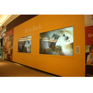 Phía sau chiếu phim/kép trắng hai bên cửa sổ kính lá/Màn hình ba chiều - Product Image 1