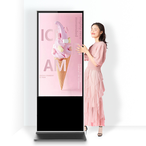 Pantalla <span class=keywords><strong>de</strong></span> Señalización Digital 4K LCD UHD con Sistema Operativo Android/Windows, Kiosco con Pantalla Táctil y CMS Basado en la Nube para Aeropuertos y <span class=keywords><strong>Metro</strong></span> - Product Image 1