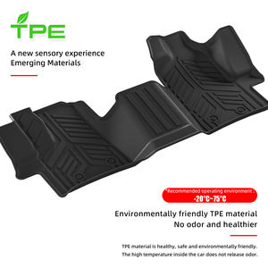 Doublures de voiture TPE de haute qualité 3D <span class=keywords><strong>tapis</strong></span> de sol de voiture étanche <span class=keywords><strong>tapis</strong></span> de voiture antidérapant personnalisé doublures de sol pour <span class=keywords><strong>Ford</strong></span> <span class=keywords><strong>Transit</strong></span> 2022-2024 carburant/EV - Product Image 4
