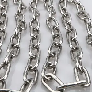 The Manufacturer Provides 304 Stainless Steel Chains With Multiple Specifications For Long And Short Chain Lifting Chains