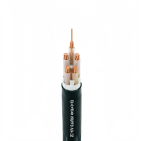 Câble d'alimentation ignifuge en cuivre XLPE PVC 0,6/1kV ZC-YJV 4x16+1x10mm² pour tableaux de distribution d'atelier