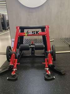 SK Deadlift Trainer con Carico a Perno per Allenamento Muscolare di Schiena, Glutei e Hamstring - Attrezzatura Commerciale da Palestra per Fitness e Potenziamento Muscolare - Product Image 5