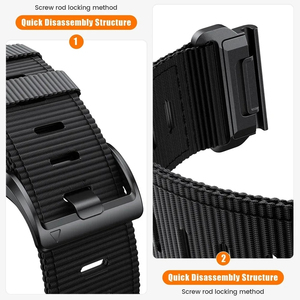 Bracelet QuickFit 22 mm 26 mm en nylon, bracelet de sport pour <span class=keywords><strong>montre</strong></span> <span class=keywords><strong>Garmin</strong></span> Tactix <span class=keywords><strong>Fenix</strong></span> <span class=keywords><strong>7X</strong></span> 6X 5X 7 Pro Epix Instinct 2X <span class=keywords><strong>Solar</strong></span> - Product Image 4