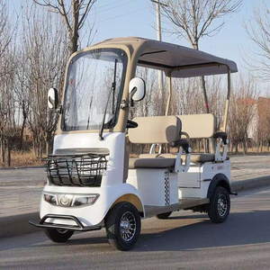 QIFAN Promotion Chariot de golf électrique 4 places 800W avec batterie au lithium pour <span class=keywords><strong>location</strong></span> en parc - Product Image 6