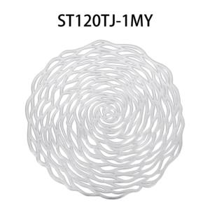 Set de table en PVC écologique multicolore 2025, imperméable, pour bureau, avec marquage à chaud, certifié pour la décoration de mariage et de fête - Product Image 2