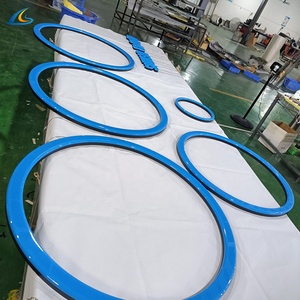 Tùy chỉnh 3D thư Backlit xây dựng kênh kinh doanh dấu hiệu logo ngoài trời cửa hàng <span class=keywords><strong>LED</strong></span> chiếu sáng chữ dấu hiệu - Product Image 4