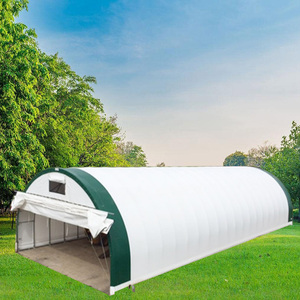 Tente industrielle robuste - Grand abri pour entrepôt/atelier, tissu PVC, imperméable et résistant aux UV, structure à double treillis - Product Image 3