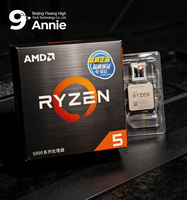 Baru untuk Seri R5 3600/3600X/3500X/3700X 6-Core 12-Thread 3.6 GHz 9NM 30MB L3 Cache 65W Socket AM4 CPU untuk Desktop