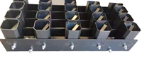 Étagère professionnelle pour feux d'artifice pyrotechniques en aluminium et fer, sûre pour les mariages et les spectacles de fumée du Nouvel An