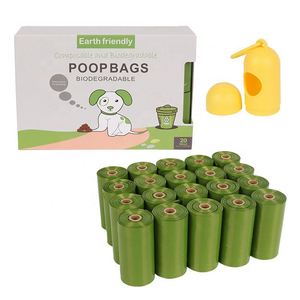 High Quality Degradable Dog Poop Bags 20 Rolls with Trash <b>Box</b> - Product Image 1