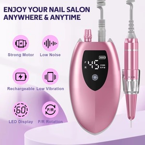Plastic <b>Nail</b> Polisher & Remover Portable Electric Dead Skin Grinding 45000RPM <b>Nail</b> Drill Machine - Product Image 2