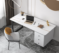 Bureau nordique en marbre bureau d'ordinateur bureau simple bureau d'étude à domicile avec tiroir