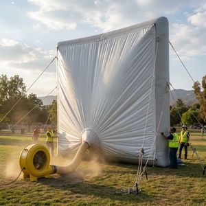 Écran de projection gonflable résistant aux intempéries, durable et imperméable, écran géant gonflable pour cinéma en plein air - Product Image 5