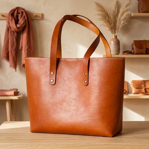 Bolso de Mano Casual de Cuero Genuino para Mujer, Impermeable, Antirrobo, de Alta Calidad, Ligero, con Cierre de Cremallera y Correa de Cadena - Product Image 3