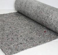 Rouleau de feutre de peintre en polyester recyclé écologique, tapis de sol non tissé robuste et peignable pour la construction, la peinture et la rénovation